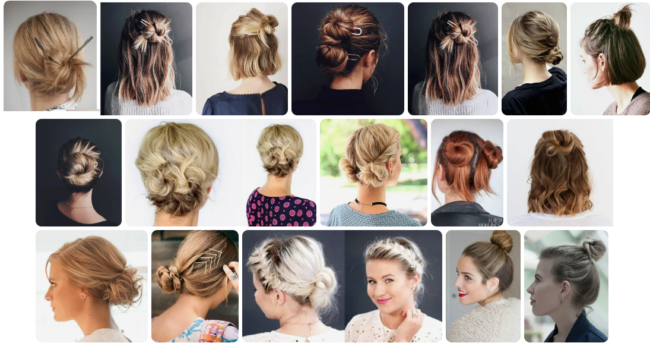 Einfache Frisuren für Anfänger Kurze Haare 