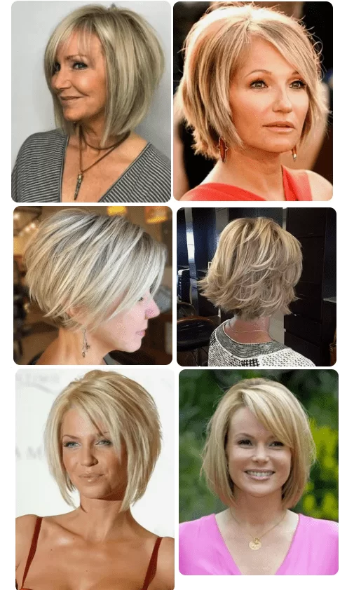 Frisuren Mittellang Stufig mit Pony ab 50 **Neueste Ideen Frisuren Frisuren Mittellang 