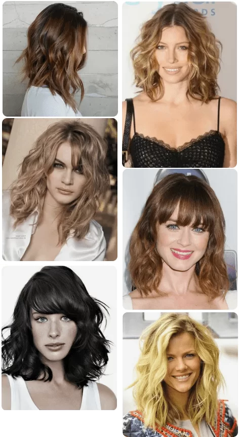 Frisuren Mittellang Stufig mit Pony ab 50 **Neueste Ideen Frisuren Frisuren Mittellang 