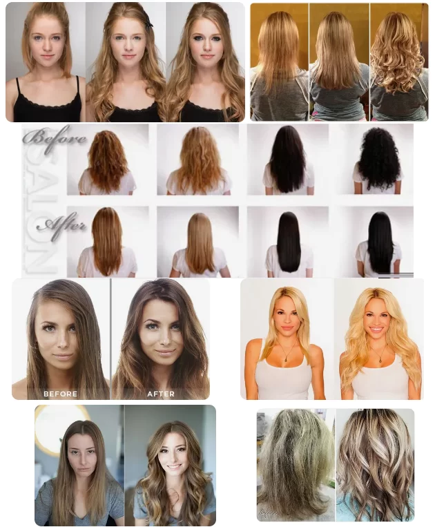 Frisuren für Feines Haar Vorher Nachher | **Wunder Erleben** Frisuren Frisuren Damen 