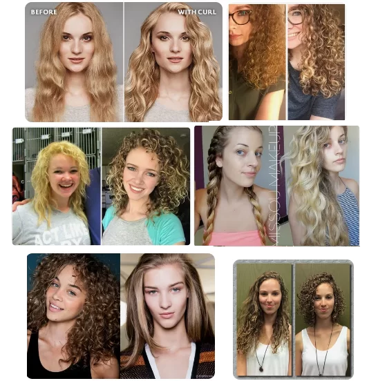 Frisuren für Feines Haar Vorher Nachher | **Wunder Erleben** Frisuren Frisuren Damen 