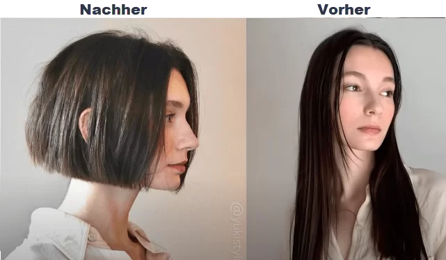 Typveränderung Lange Haare Kurze Haare Vorher Nachher | *Verwandlung* Frisuren Frisuren Damen Kurzhaarfrisuren 