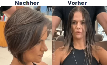 Typveränderung Lange Haare Kurze Haare Vorher Nachher | *Verwandlung* Frisuren Frisuren Damen Kurzhaarfrisuren 