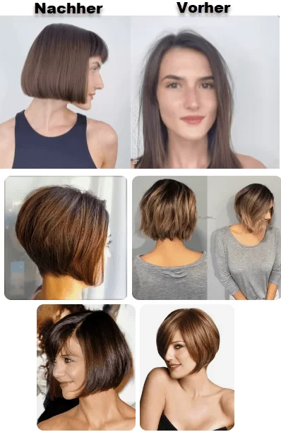 Typveränderung Lange Haare Kurze Haare Vorher Nachher | *Verwandlung* Frisuren Frisuren Damen Kurzhaarfrisuren 