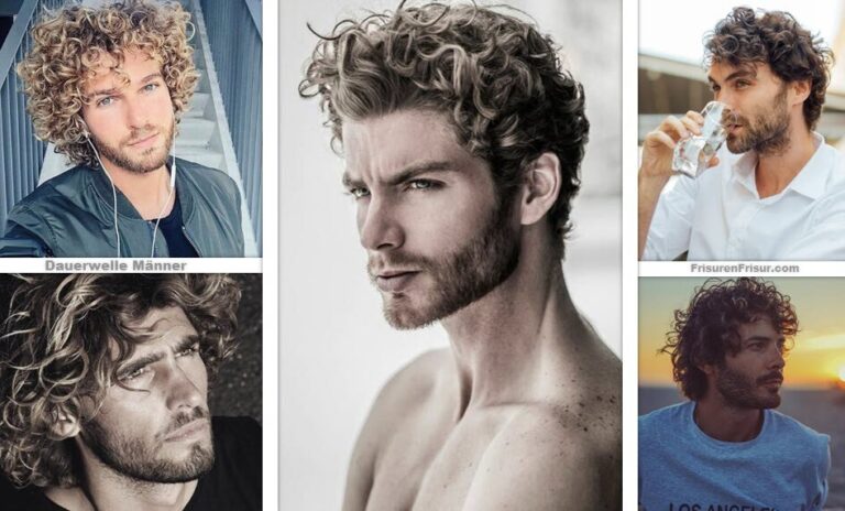 Undercut Dauerwelle Manner Der Wilde Charme Des Kontrasts