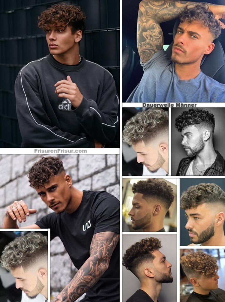 Erstaunlich Frisur Locken Mnner Ebenbild