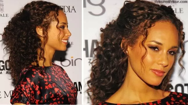 Schulterlange Frisuren für Naturlocken *Die Schönsten Styles und Tipps* Frisuren Lockige Haare Mittellange Haare 