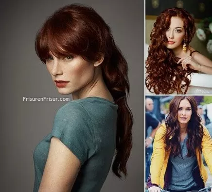 Dunkelrote Haare - Der Look, Der Alle Blicke Auf Sich Zieht - *2023* Frisuren Haarfarben 