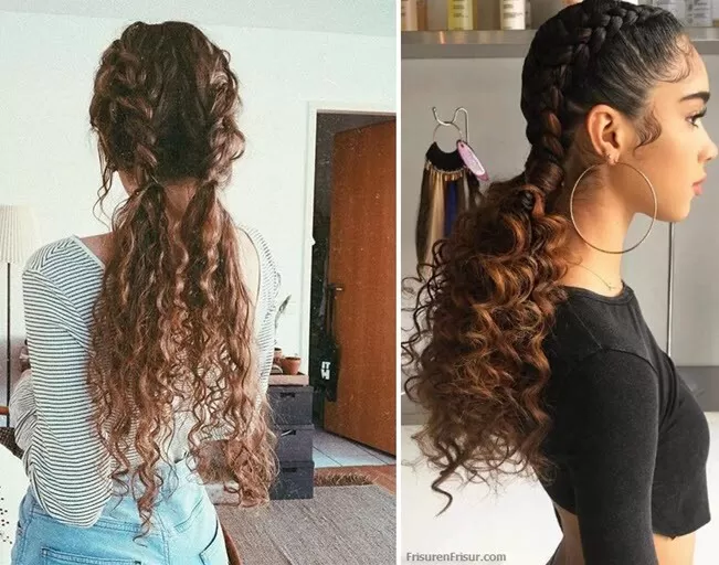 Schulterlange Frisuren für Naturlocken *Die Schönsten Styles und Tipps* Frisuren Lockige Haare Mittellange Haare 