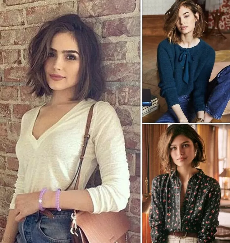 Long Bob Dünnes Haar: Die schönsten Frisuren und Styling-Tipps Bob Frisuren Frisuren Mittellang Mittellange Haare 