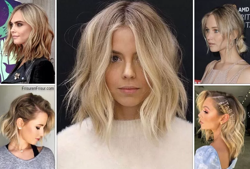 Long Bob Dünnes Haar: Die schönsten Frisuren und Styling-Tipps Bob Frisuren Frisuren Mittellang Mittellange Haare 