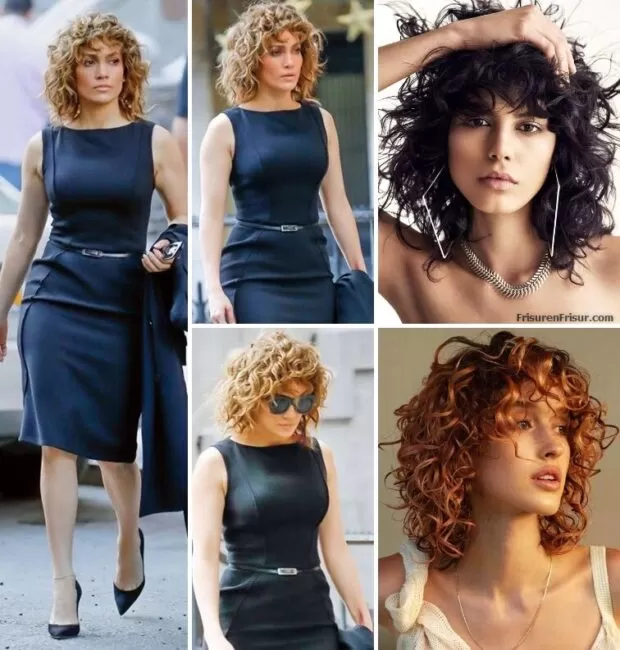 Schulterlange Frisuren für Naturlocken *Die Schönsten Styles und Tipps* Frisuren Lockige Haare Mittellange Haare 