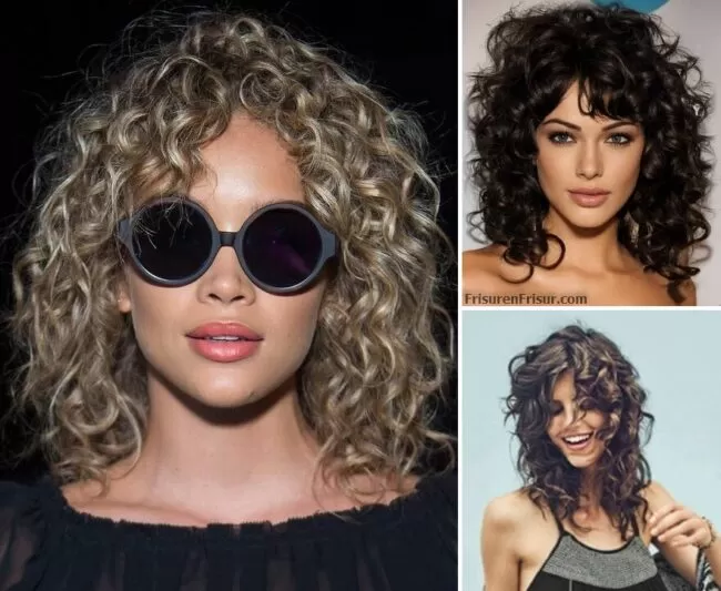 Schulterlange Frisuren für Naturlocken *Die Schönsten Styles und Tipps* Frisuren Lockige Haare Mittellange Haare 