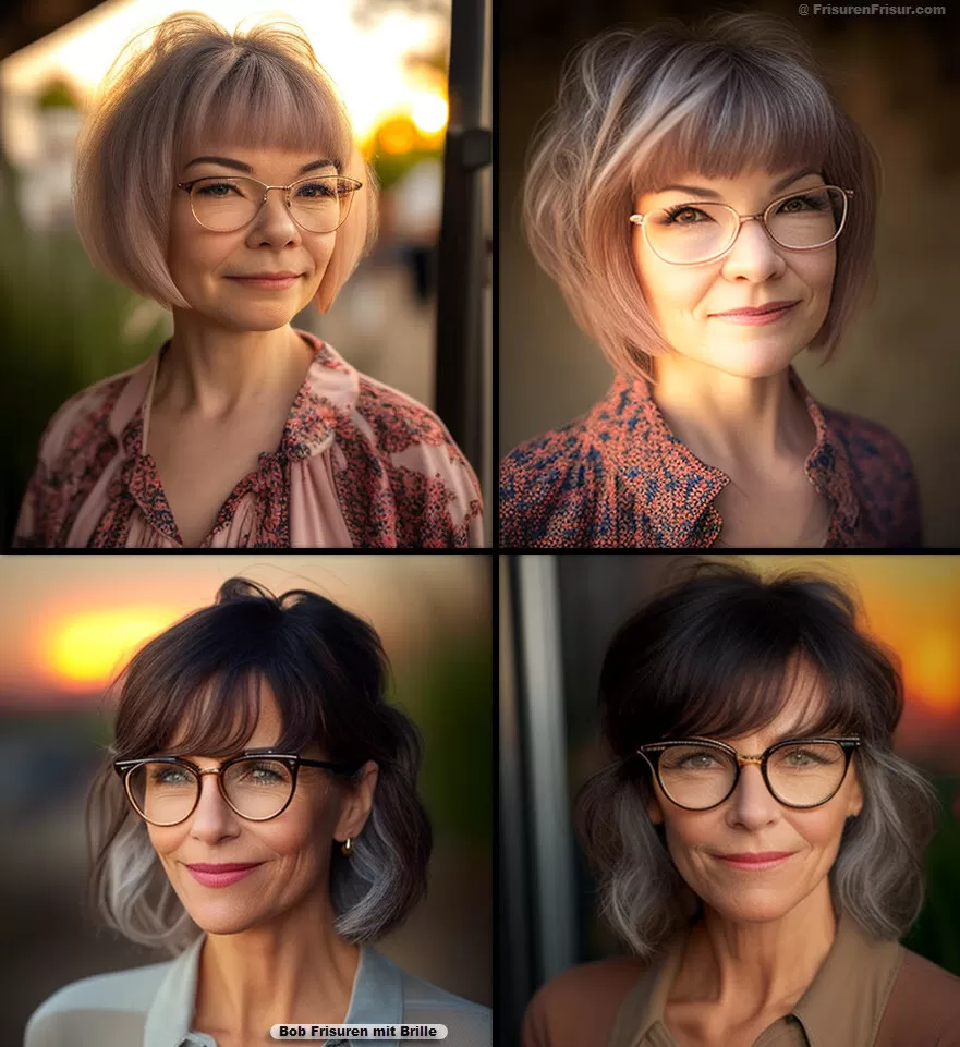 Bob Frisuren Gestuft ab 50 *Neue Trends & Jüngerer Look* Bob Frisuren Frisuren Damen 
