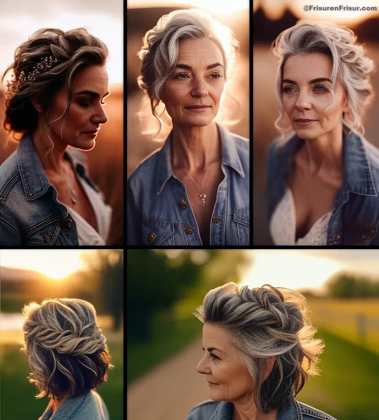 Peppige Frisuren für Frauen ab 50 *Auffrischen Sie Ihren Look! 2023* Frisuren Damen 