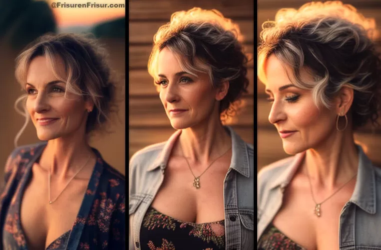 Peppige Frisuren für Frauen ab 50 *Auffrischen Sie Ihren Look! 2023* Frisuren Damen 