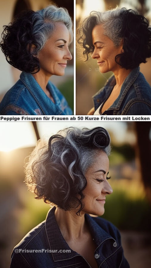 Peppige Frisuren für Frauen ab 50 *Auffrischen Sie Ihren Look! 2023* Frisuren Damen 