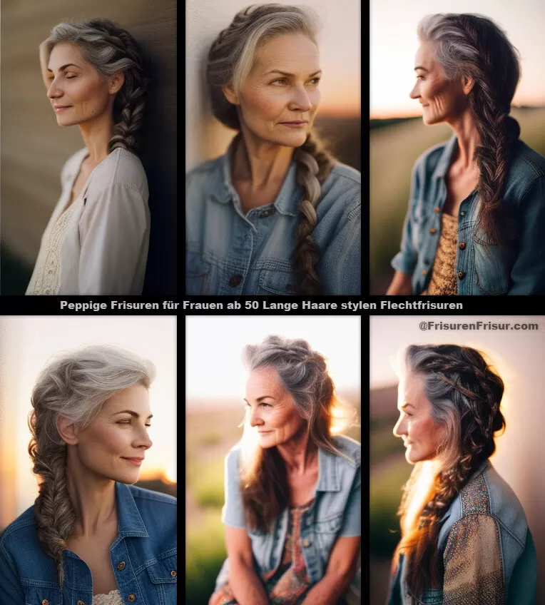 Peppige Frisuren für Frauen ab 50 *Auffrischen Sie Ihren Look! 2023* Frisuren Damen 