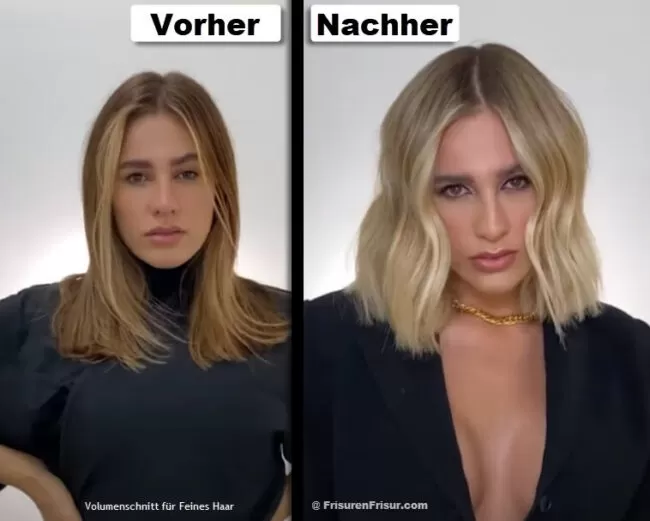 Volumenschnitt für Feines Haar **Der Schlüssel für mehr Volumen** Frisuren Frisuren Damen 