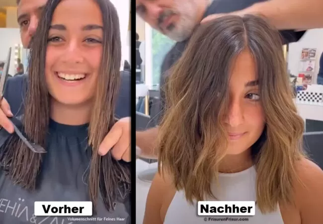 Volumenschnitt für Feines Haar **Der Schlüssel für mehr Volumen** Frisuren Frisuren Damen 