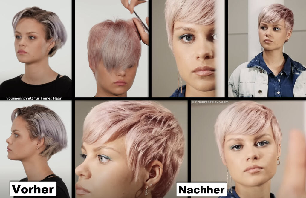 Volumen Haarschnitt Für Feines Haar frisurenfrisur.com