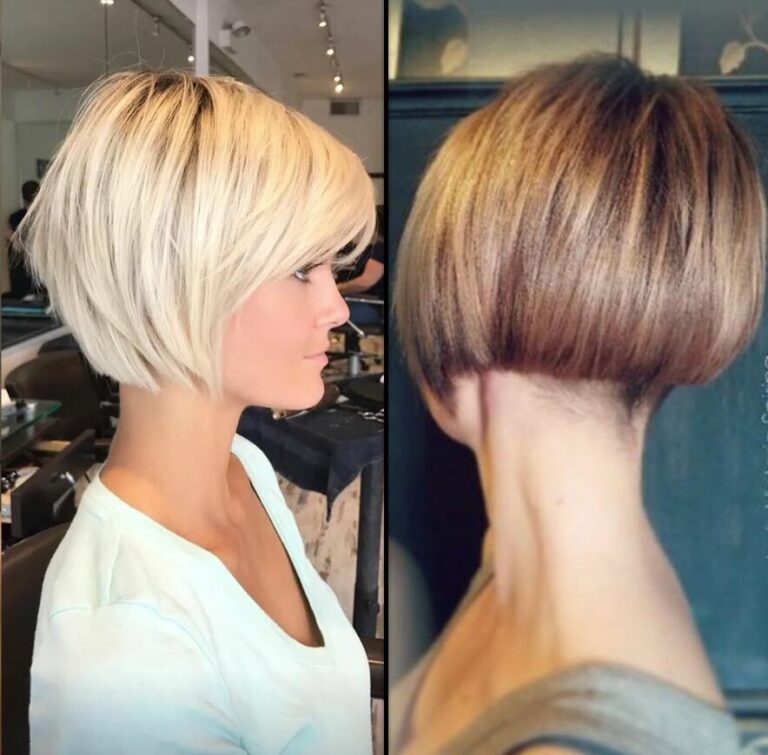 Bob Hinten sehr Kurz: Modern & Zeitlos 2023 - Frisuren