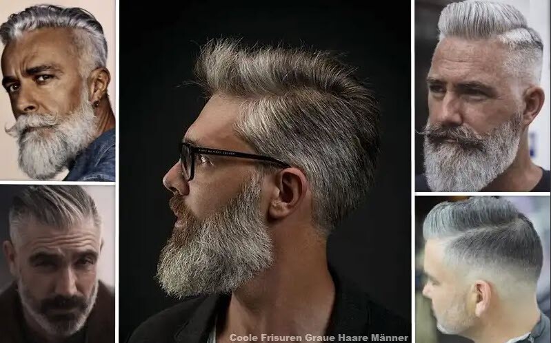 Coole Frisuren Graue Haare Männer **Entdecken Sie den Neuen Look** Herren Frisuren 