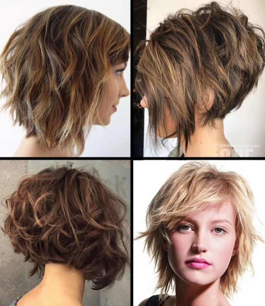 Fransig Kurzhaarfrisuren Frauen Frech Unwiderstehlich frecher Look!
