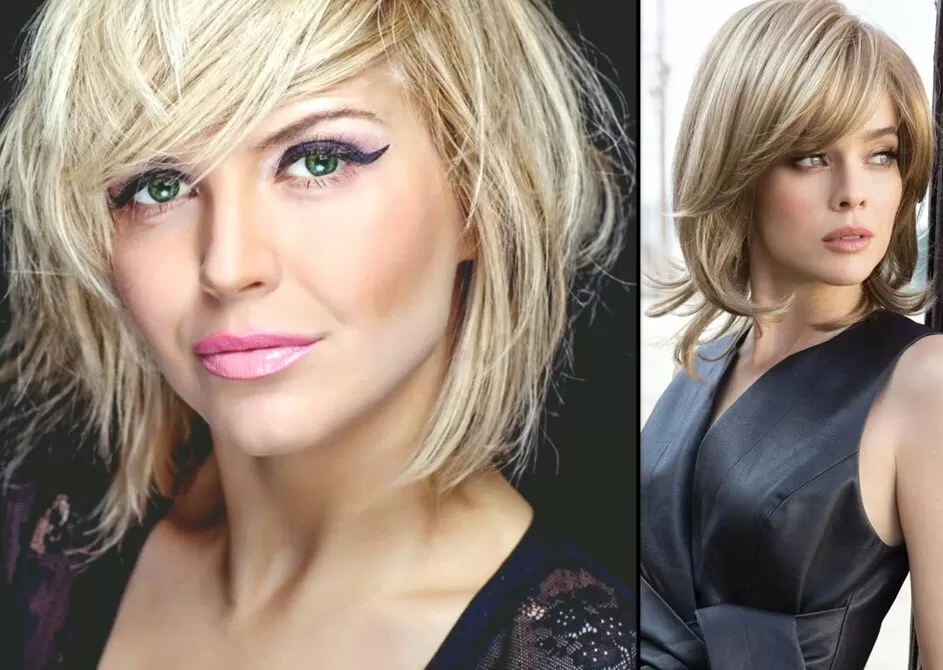 Gestufter Long Bob mit Schrägem Pony *Ein unverzichtbarer Trend!* Bob Frisuren Frisuren 