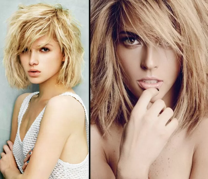 Gestufter Long Bob mit Schrägem Pony *Ein unverzichtbarer Trend!* Bob Frisuren Frisuren 