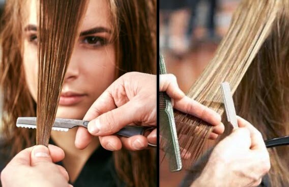 Messerschnitt - Perfekte Technik für das Haareschneiden Friseur Tipps 