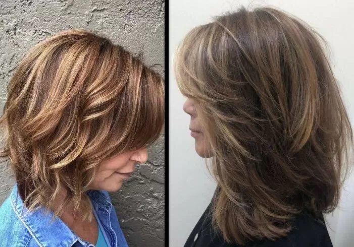 Unkomplizierte Frisuren Mittellang ab 50 *Entdecken Sie!* Frisuren Damen 