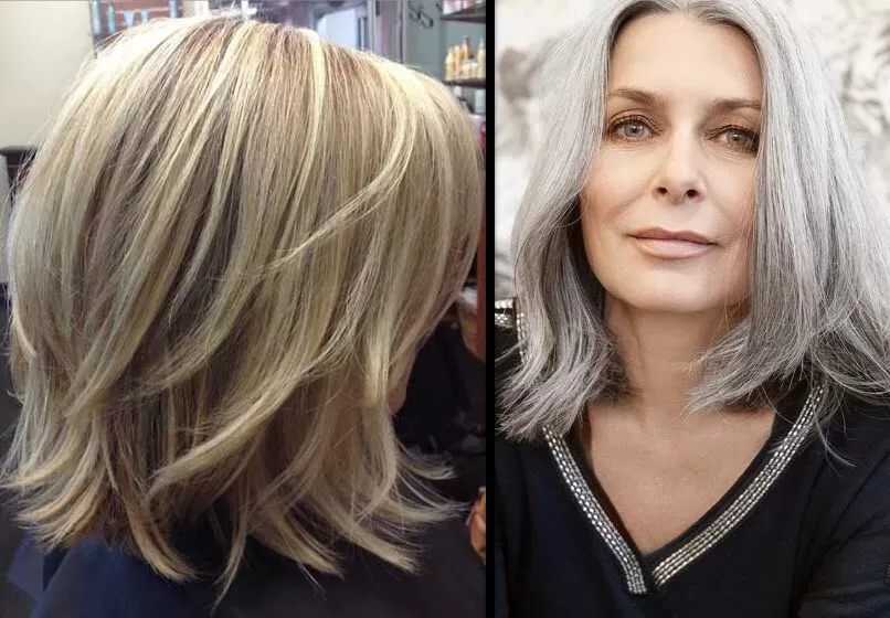 Unkomplizierte Frisuren Mittellang ab 50 *Entdecken Sie!* Frisuren Damen 