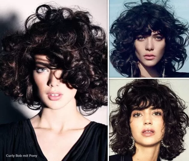Frisuren mit Locken | *Dein Guide für Atemberaubende Looks* Bob Frisuren Frisuren Damen Lockige Haare 