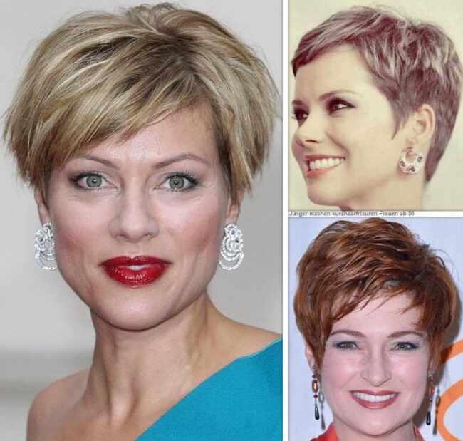 Jünger Machen Kurzhaarfrisuren Frauen Ab 50 Jünger Machen Kurzhaarfrisuren Frauen ab 50 | *Frischen Look Tipps