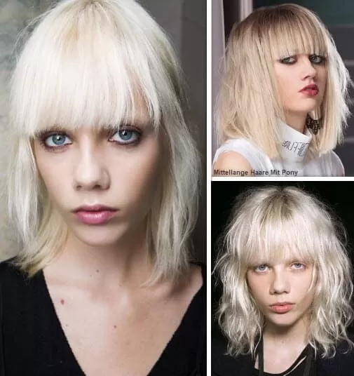 Mittellange Haare mit Pony | *Dein Guide für den Trendlook* Frisuren Mittellange Haare 