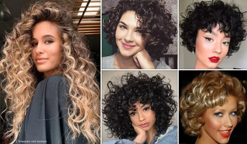 Frisuren mit Locken | *Dein Guide für Atemberaubende Looks* Bob Frisuren Frisuren Damen Lockige Haare 