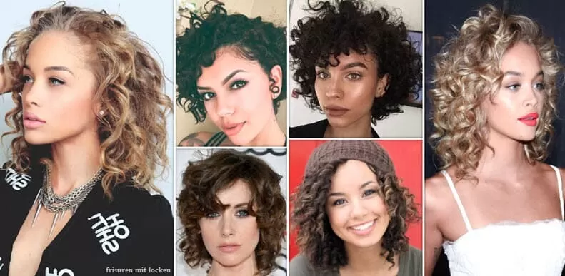 Frisuren mit Locken | *Dein Guide für Atemberaubende Looks* Bob Frisuren Frisuren Damen Lockige Haare 