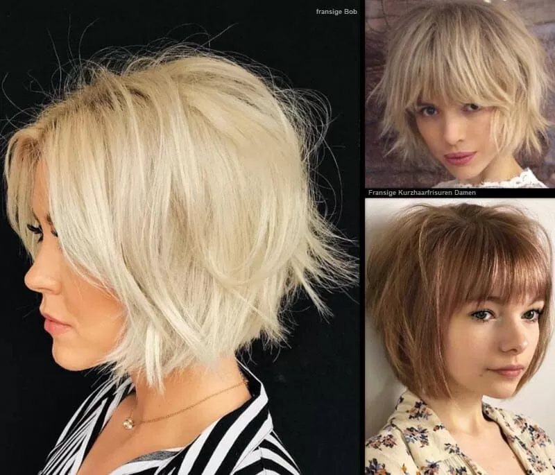 Fransige Kurzhaarfrisuren Damen | *Top Trends & Inspirationen!* Fransige Kurzhaarfrisuren Damen | *Top Trends & Inspirationen!* Frisuren Damen Kurzhaarfrisuren