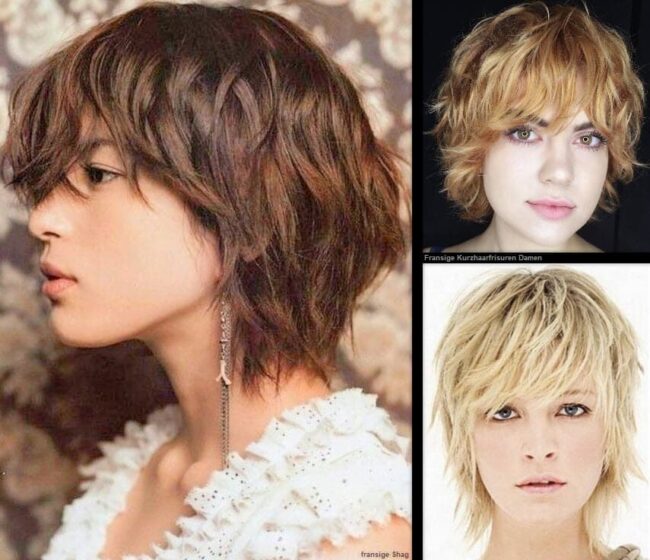 Fransige Kurzhaarfrisuren Damen Top Trends Inspirationen Frisuren fransige-kurzhaarfrisuren-damen-top-trends-inspirationen-frisuren