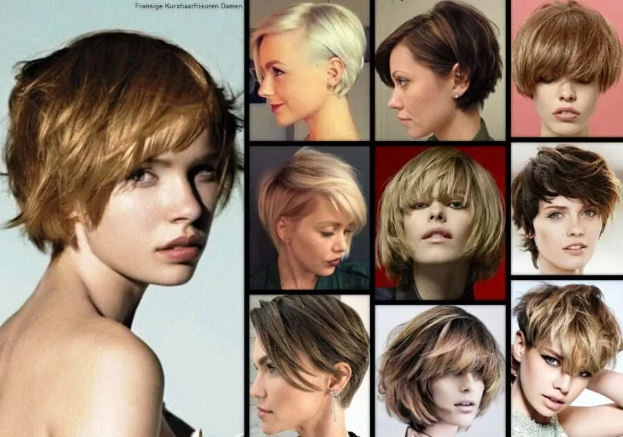 Fransige Kurzhaarfrisuren Damen | *Top Trends & Inspirationen!* Fransige Kurzhaarfrisuren Damen | *Top Trends & Inspirationen!* Frisuren Damen Kurzhaarfrisuren