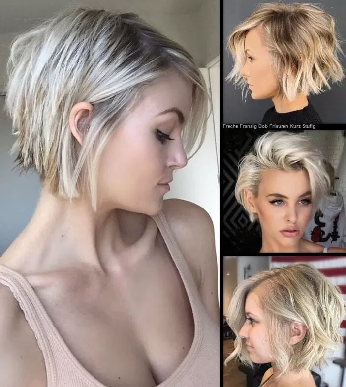 Fransig Bob Frisuren Kurz Stufig | **Ihr Weg zu einem modernen Look!** Bob Frisuren Frisuren Frisuren Mittellang Kurzhaarfrisuren 