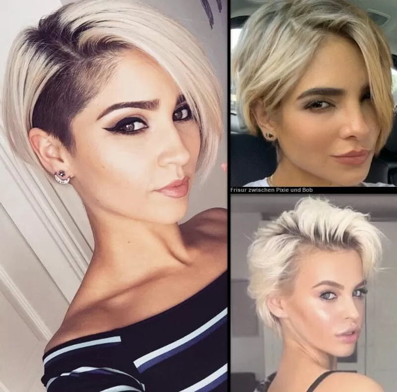 Frisur zwischen Pixie und Bob | *Inspirationen & DIY-Schnitt!* Frisuren Damen Kurzhaarfrisuren 