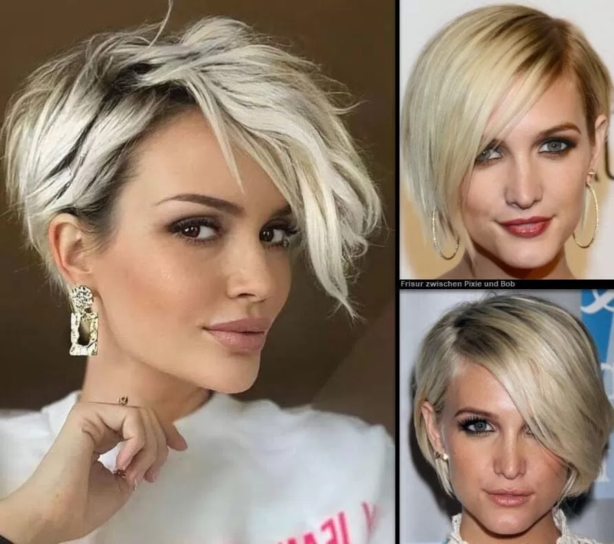 Frisur zwischen Pixie und Bob | *Inspirationen & DIY-Schnitt!* Frisuren Damen Kurzhaarfrisuren 