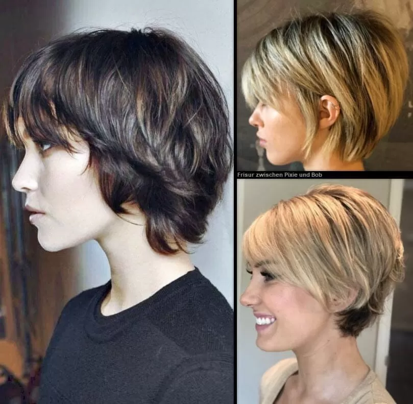 Frisur zwischen Pixie und Bob | *Inspirationen & DIY-Schnitt!* Frisuren Damen Kurzhaarfrisuren 