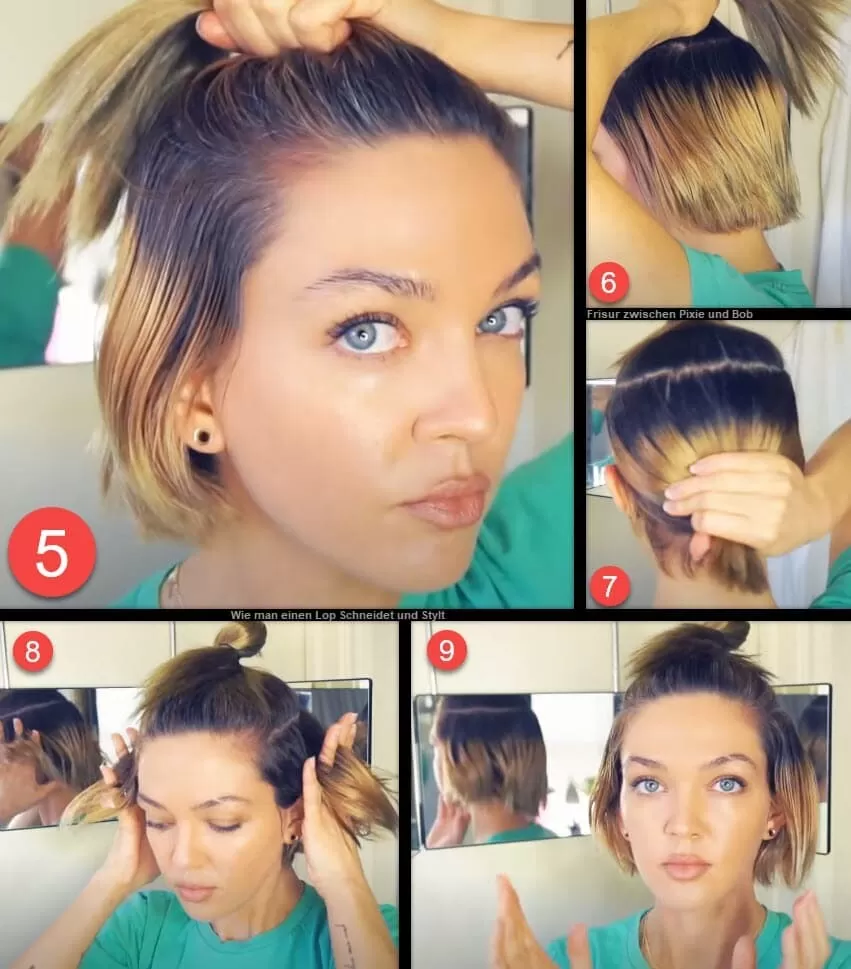 Frisur zwischen Pixie und Bob | *Inspirationen & DIY-Schnitt!* Frisuren Damen Kurzhaarfrisuren 