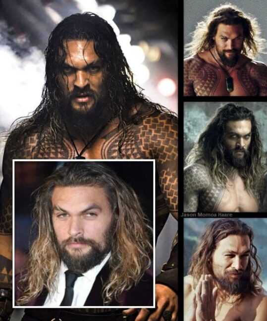 Elegantes Jason Momoa Haare Ab Ebenbild