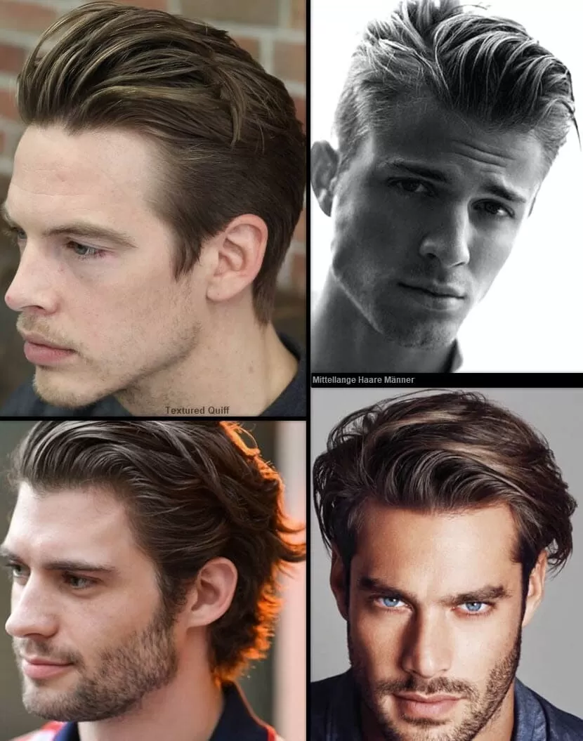 Mittellange Haare Männer | **Top Looks für 2023 Enthüllt!** Herren Frisuren Mittellange Haare 