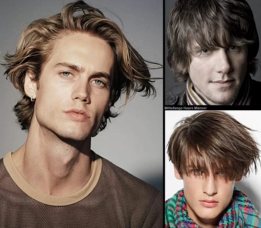 Mittellange Haare Männer | **Top Looks für 2023 Enthüllt!** Herren Frisuren Mittellange Haare 