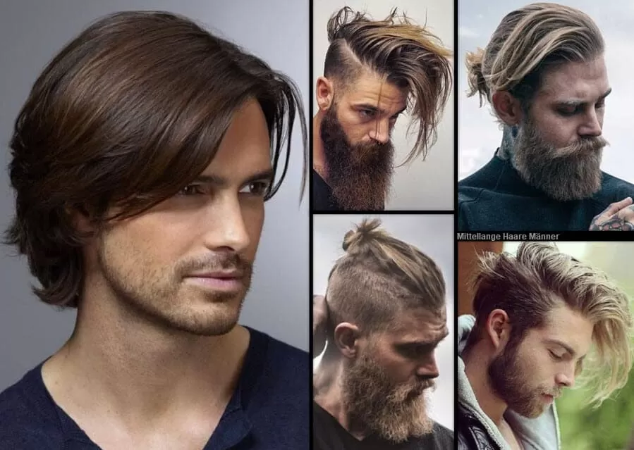 Mittellange Haare Männer | **Top Looks für 2023 Enthüllt!** Herren Frisuren Mittellange Haare 